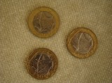 3 x 1000 lire Italia - 1997 / 1997 Eroare Harta / 1998 - 7