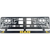 Set 2 bucati, suport numar inmatriculare MAN IV