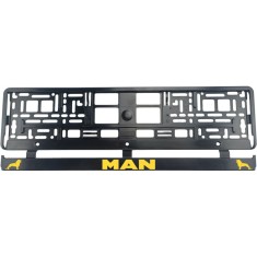 Set 2 bucati, suport numar inmatriculare MAN IV