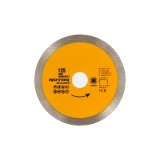 Disc diamantat 125 mm muchie continua pentru ceramica, Rotor 125x1.2x10x22.23