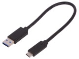 Cablu USB 3.0 USB A la USB C 0,25m