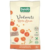 Paste Volanti din Linte Rosie Fara Gluten Bio Byodo, Bogate in Proteine si Fibre, Timp Gatire 5-6 Min, 250g
