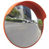 Oglindă de trafic convexă, portocaliu, 45 cm, plastic PC, de exterior, vidaXL