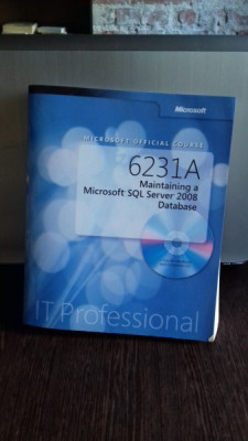 6231A Maintaining a Microsoft SQL Server 2008 Database foto