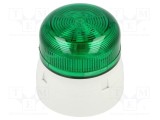 Semnalizator luminos LED Flashguard 11-35V DC cu lumină flash albă KLAXON SIGNALS