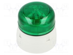 Semnalizator luminos LED Flashguard 11-35V DC cu lumină flash albă KLAXON SIGNALS