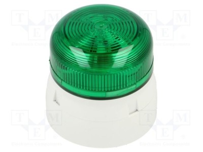 Semnalizator luminos LED Flashguard 11-35V DC cu lumină flash albă KLAXON SIGNALS foto