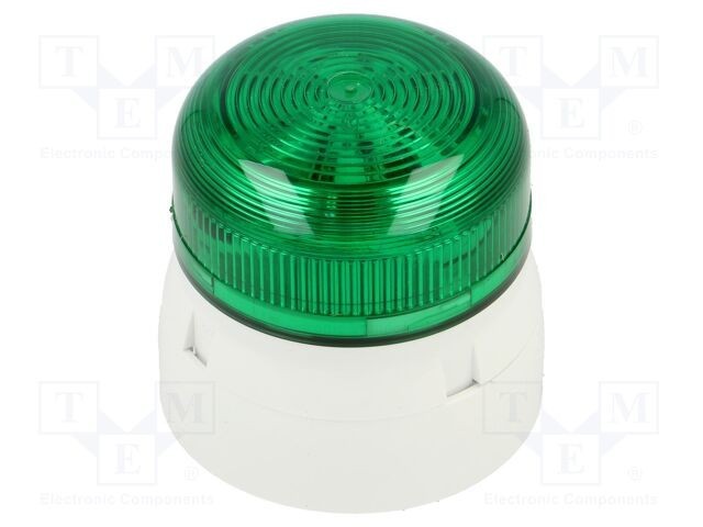 Semnalizator luminos LED Flashguard 11-35V DC cu lumină flash albă KLAXON SIGNALS