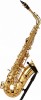 Saxofon Alto Yamaha YAS-280, Alama, Finisaj Auriu + Mustiuc 4C, Cutie Transport, Ideal Incepatori si Avansati
