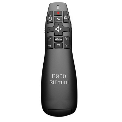 Air mouse rii r900 cu telecomanda wireless laser pentru prezentari MultiMark GlobalProd foto