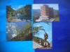 HOPCT LOT 2428 BAILE HERCULANE -JUD CARAS SEVERIN-4 CARTI POSTALE-CIRCULATE, Circulata, Printata, Caras-Severin