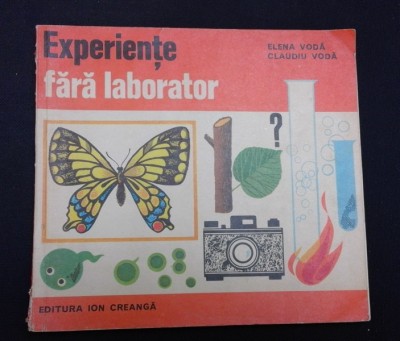 EXPERIENTE FARA LABORATOR - ELENA VODA foto