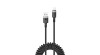 Cablu Acefast C14-04 USB-A - USB-C Spring 480Mb/s 3A 1.2m - Negru