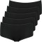 Set 5 chiloti pentru femei Nur Die Hipster, negru, 44-46 L - OUTLET