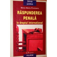 RASPUNDEREA PENALA IN DREPTUL INTERNATIONAL