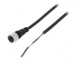 Cablu de conectare M12 2m PVC