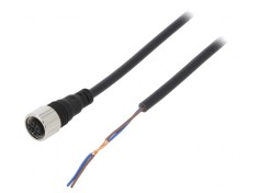 Cablu de conectare M12 2m PVC foto