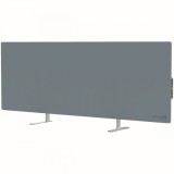Convector electric de podea/perete AENO AGH0005S, ecran LED, 700W, Wi-Fi, Infrarosu, gri