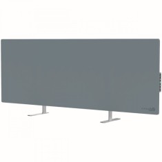 Convector electric de podea/perete AENO AGH0005S, ecran LED, 700W, Wi-Fi, Infrarosu, gri