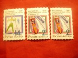 Serie Rusia 1992 Olimpiada Iarna Albertville , 3 valori