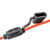 Set suport siguranta auto tip MIDI (19x13mm) etanse Carguard - 5 buc &ndash; cablu 23 cm cupru 1 mm&sup2; &ndash; max 20A