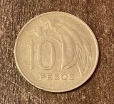 C50 - Moneda foarte veche - Uruguay - 10 pesos - 1968