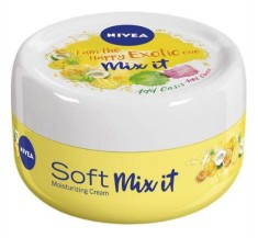 Nivea Soft Mix It - Crema de corp, cutie Galbena, 100 ml - CC00045 foto
