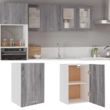 VidaXL Dulap suspendat &ldquo;Lyon&rdquo;, gri sonoma, 39,5x31x60 cm