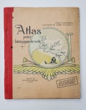 ATLAS PENTRU ISTORIA POPOARELOR VECHI, ED. III, VASILE DIMITRESCU SI ANDREI NITULESCU - BUCURESTI, 1927