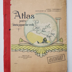 ATLAS PENTRU ISTORIA POPOARELOR VECHI, ED. III, VASILE DIMITRESCU SI ANDREI NITULESCU - BUCURESTI, 1927