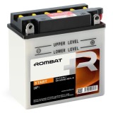Baterie moto 8ah, ATV, moped, scuter cu intretinere Rombat Start cu &icirc;ntreținere 12V - 8AH 90A RB7L-B