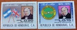 HONDURAS-1974-''OMAGIU:SIR R.HILL''-creator prim timbru in lume=SET 2V.-MNH-Nestampilate -Vezi-Scan