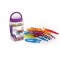 Set 15 pensete translucide pentru dezvoltarea motricitatii