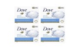 Set Sapun Crema Dove Gentle Exfoliating, 4 Bucati x 90 g