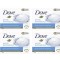 Set Sapun Crema Dove Gentle Exfoliating, 4 Bucati x 90 g