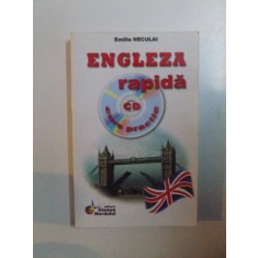 ENGLEZA RAPIDA de EMILIA NECULAI . 2008, LIPSA CD
