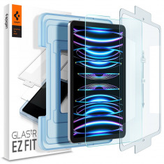 Folie de protectie Spigen Glas.TR EZ FIT pentru Apple iPad Air 10.9 4/5/6/2020-2024/Pro 11 2/3/4/2020-2022 Clar