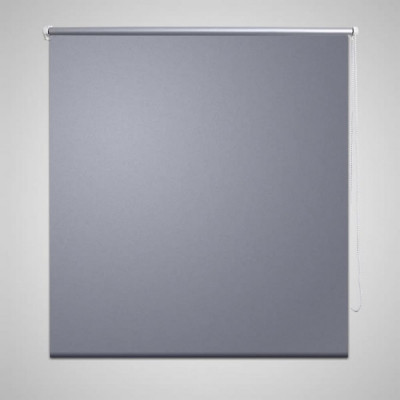 Jaluzea rulabilă opacă, 140 x 175 cm, gri foto