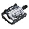 Pedale VP-X92 VPComponents, aluminiu, culoare argintiu/negru Cod:421530281RM