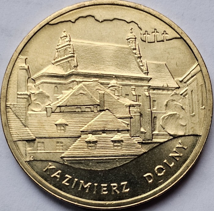 2 Zlote / Zloti 2008 Polonia, Kazimierz Dolny, unc