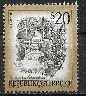 B2372 - Austria 1977 - Peisaj neuzat,perfecta stare