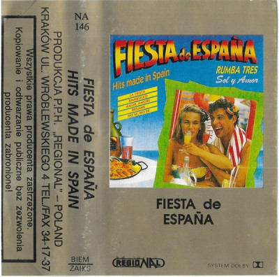 Casetă audio Rumba Tres &amp;ndash; Fiesta De Espa&amp;ntilde;a foto