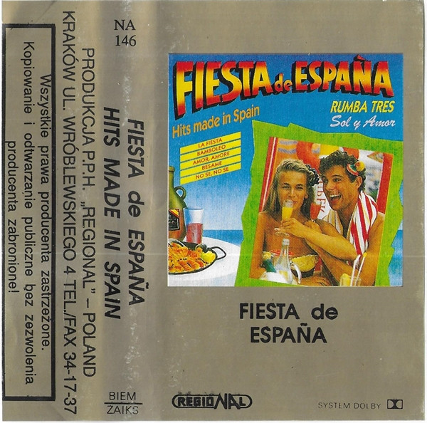 Casetă audio Rumba Tres &ndash; Fiesta De Espa&ntilde;a
