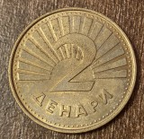 C50 - Moneda foarte veche - Macedonia - 2 dinari - 2006