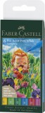 Pitt Artist Pen Set 6 Buc Culori Primavara 2022 Faber-Castell, Faber Castell