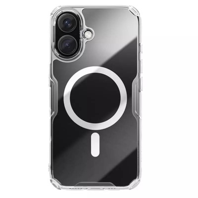 Husa iPhone 16 Plus Nillkin Nature Pro MagSafe, transparenta foto