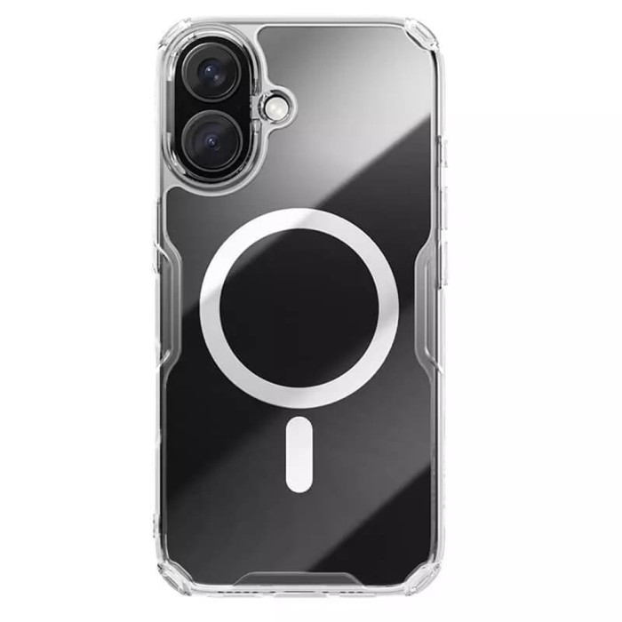 Husa iPhone 16 Plus Nillkin Nature Pro MagSafe, transparenta