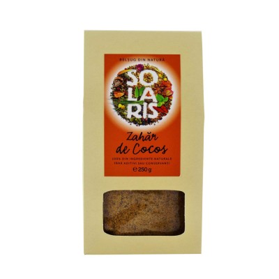 Zahar de Cocos Solaris 250gr foto