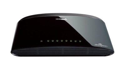 Switch D-Link 8 porturi 1 Gbps 1024 MAC fara management - DES-1008D SafetyGuard Surveillance foto