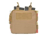 Pouch incarcator dublu 8FIELDS Coyote